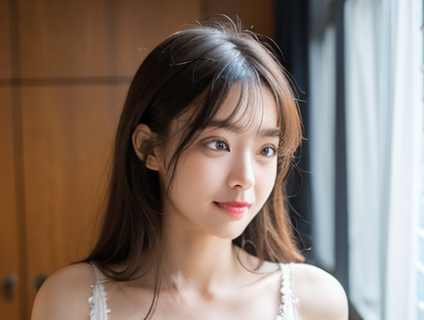 《素描少女：从自拍到艺术的蜕变》
